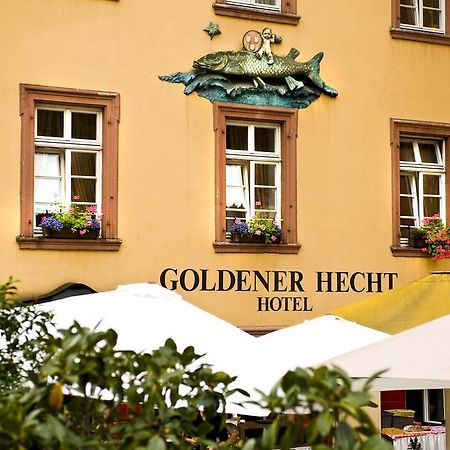 Hotel Goldener Hecht Гайдельберг Екстер'єр фото